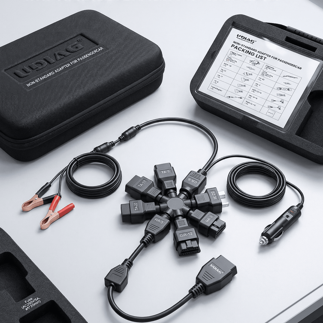 CT950 | Kit Connecteurs OBD Non Standard Professionnel — 14 Adaptateurs