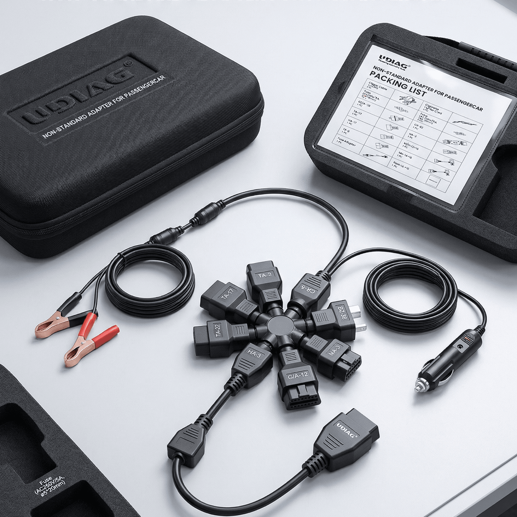 CT950 | Kit Connecteurs OBD Non Standard Professionnel — 14 Adaptateurs