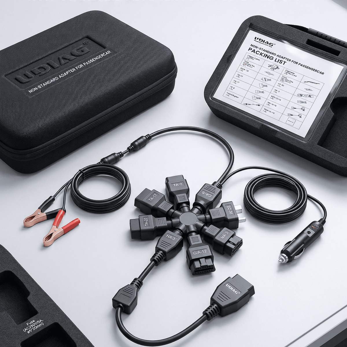 CT950 | Kit Connecteurs OBD Non Standard Professionnel — 14 Adaptateurs