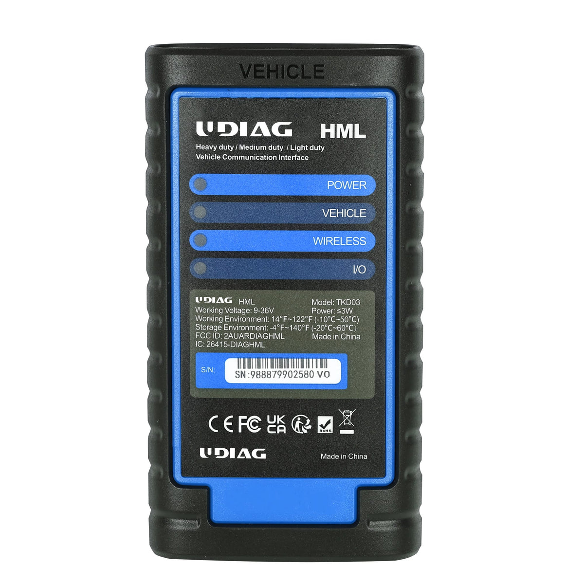 UDIAG X-95 PRO | Pack Poids Lourds