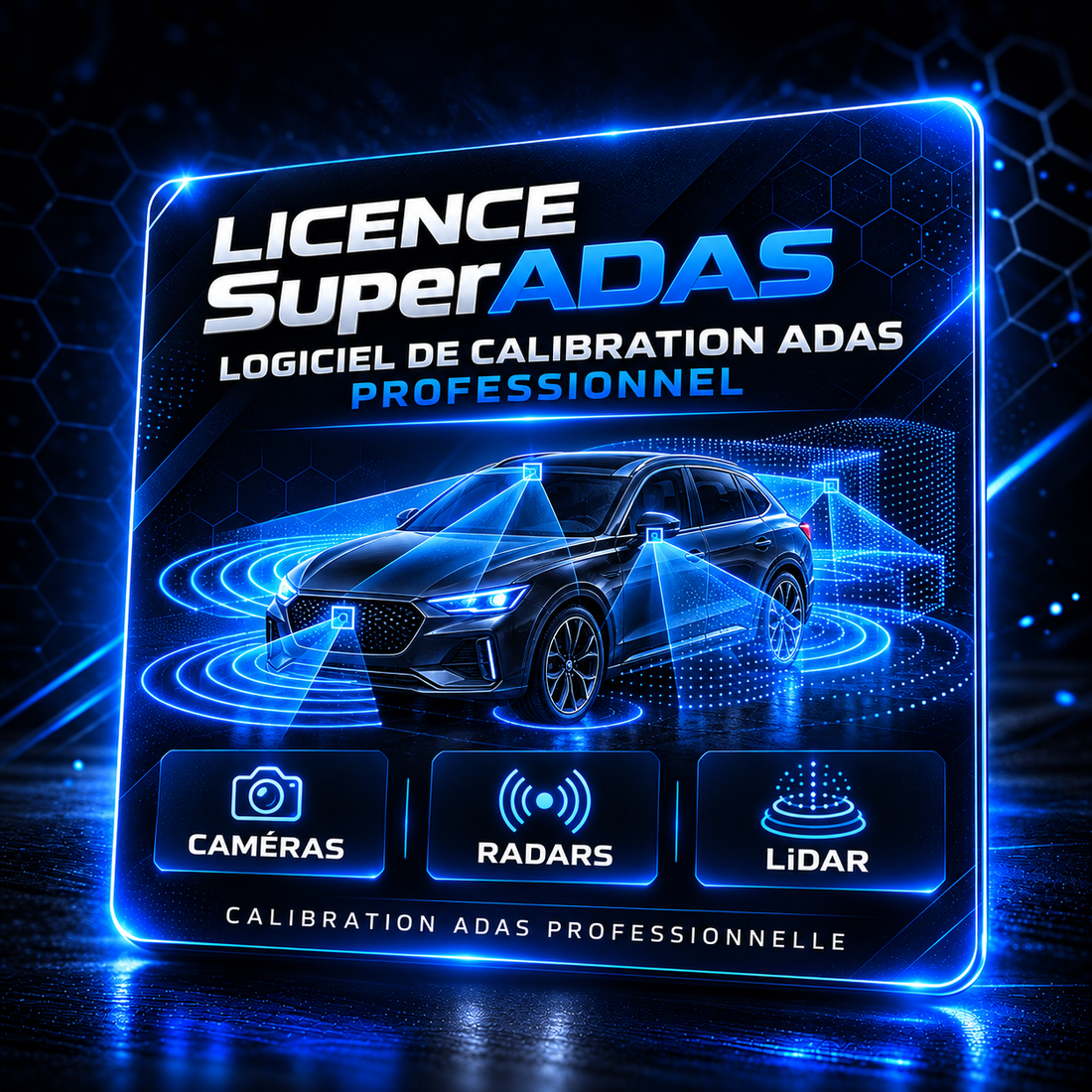 Licence SuperADAS | Logiciel de calibration ADAS professionnel – Caméras, Radars, LiDAR