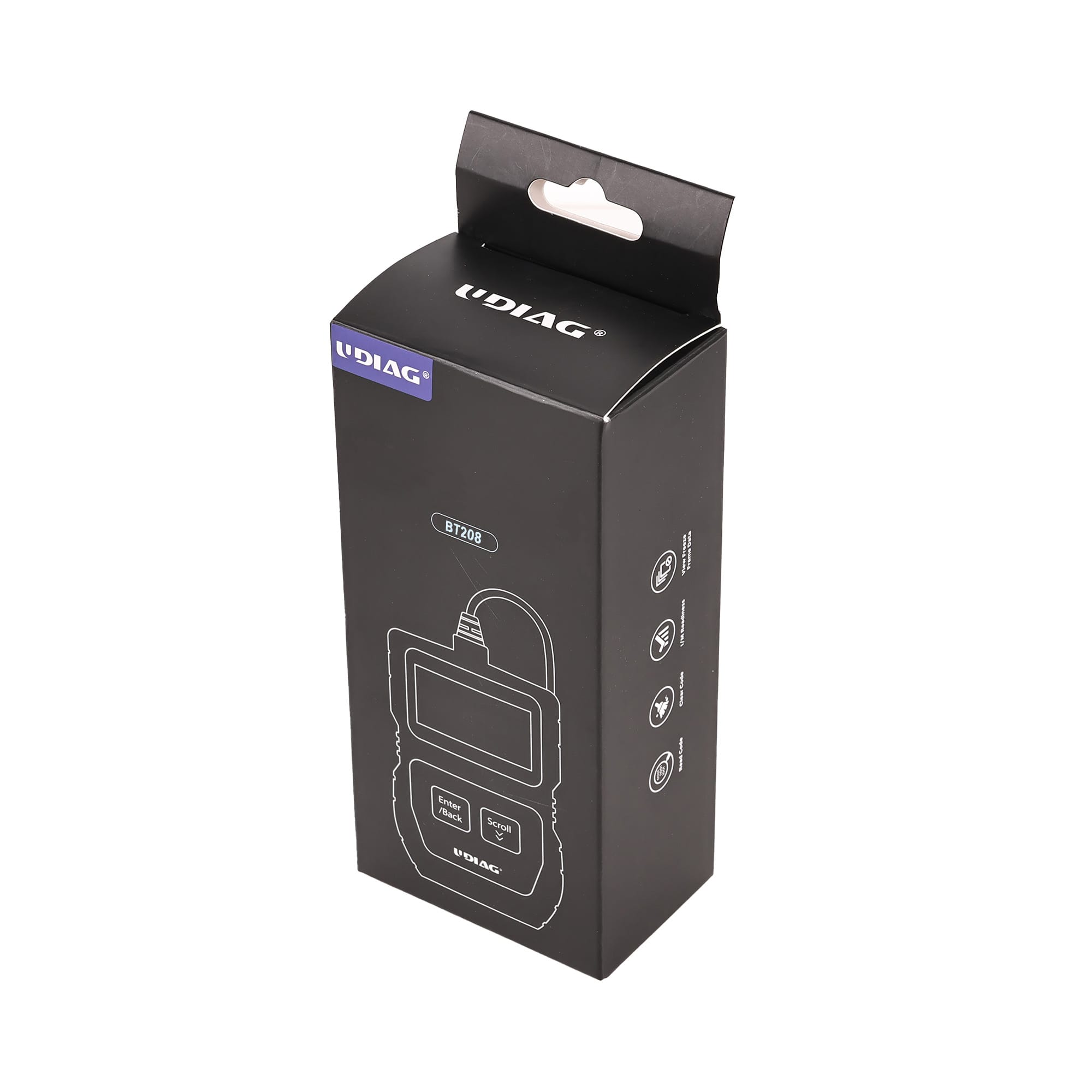 BT208 | Testeur Batterie Voiture Professionnel 12V/24V — 100-2000 CCA