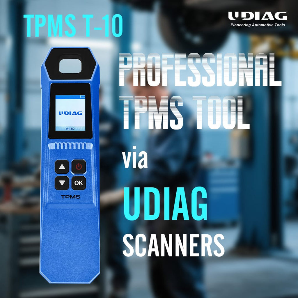 UDIAG TPMS T-10 — Outil TPMS Professionnel 315/433 MHz