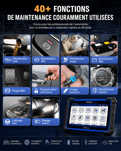 UDIAG X-90 PRO Système de Diagnostic Intelligent Multifonction